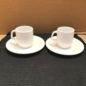 Espresso Cup & Saucers